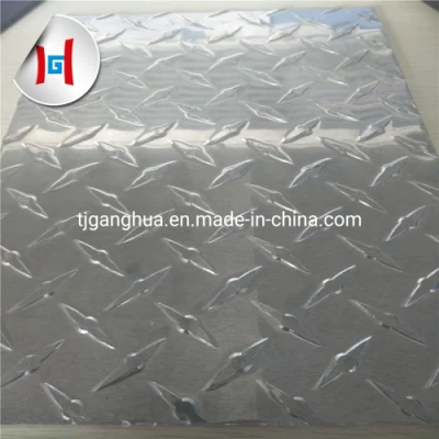 Клетчатый алюминиевый лист 1050 1060 1070 Зеркальные алюминиевые листы Алюминиевая тисненая катушка